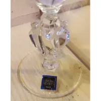 Vase col tulipe en cristal de sevres original 1 